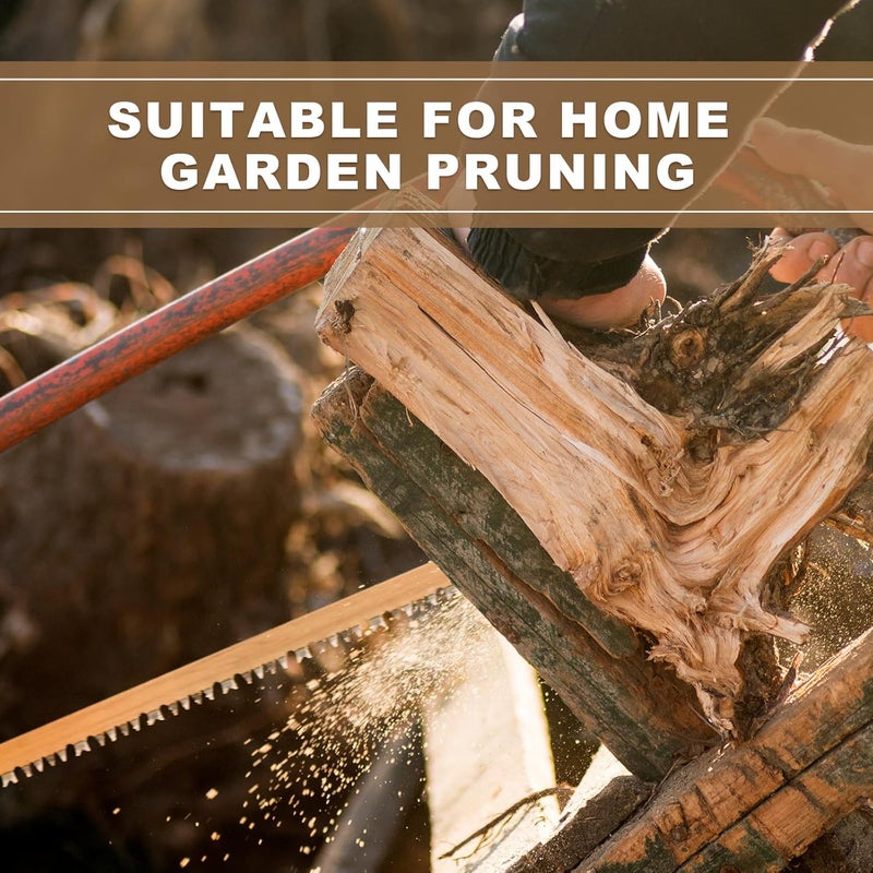 Yaocom 20 Pcs Bow Saw Blade 21 Inch Steel Blade for Tree Cutting Replacement for Quick Work of Wet Wood Green Wood Gardening Log Branches Cutter - Image 5